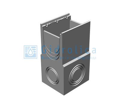 Пескоулавливающий колодец (СО-300), верхняя часть, с оцинк. насадкой ПКП 50.44(30).60 - BGZ-V