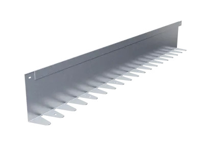 Бордюр Gidrolica Line Steel L-образный из оцинкованной стали 1200х160х70х1,5мм