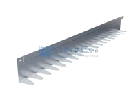 Бордюр Gidrolica Line Steel (Лайн Стил) L-образный из оцинкованной стали 1200х100х70х1,5мм